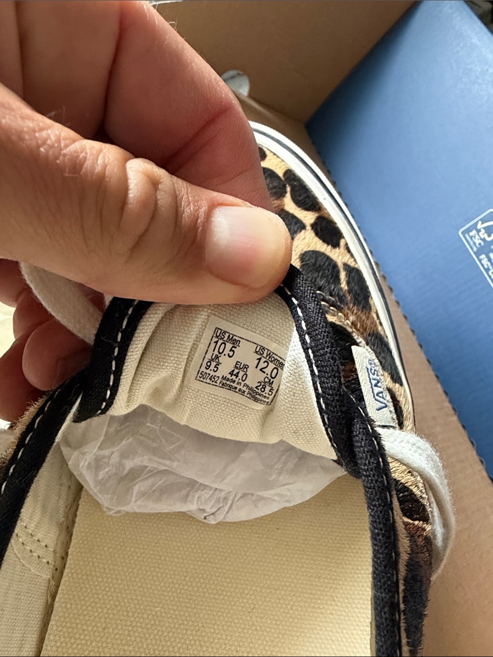 Vans Leopard Print Authentic 44 - Picture 5 of 5